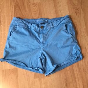 American Eagle Light Blue Shorts